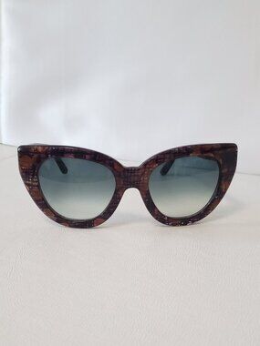 Morgenthal Frederics New York Sunglasses Made in France MAE Oversized Gradient